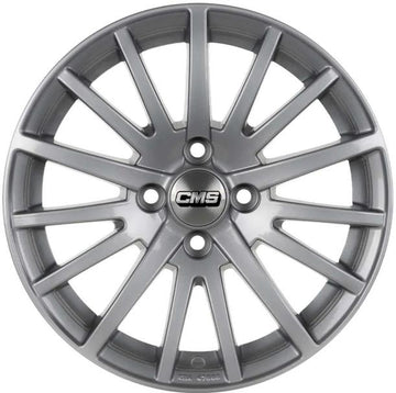 CMS-465-26 6.5x15" -4x108 ET25 65.1 Racing Silver Jant (4 Adet)
